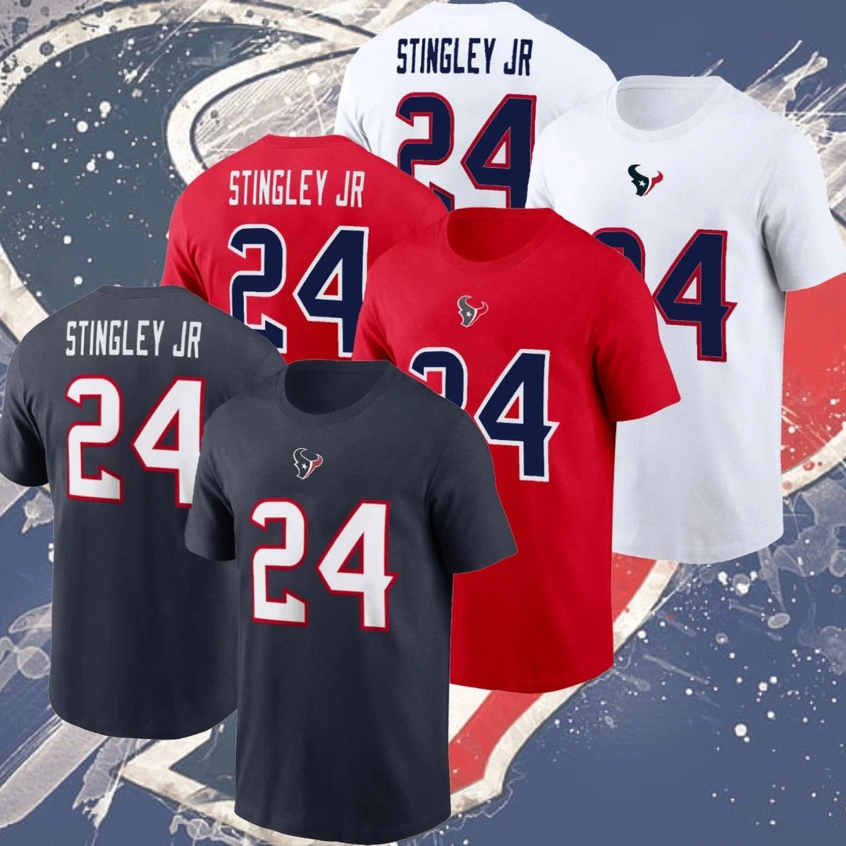 SALE!!! Derek Stingley Jr. #24 Houston Football Name & Number Gift Fan Unisex