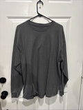 Front Of The Loom Long Sleeve XL Shirt Gray Unisex