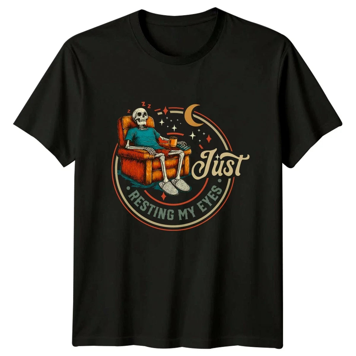 Just Resting My Eyes Mens Dad Humor Sleeping Fathers Day Gift For Him Unisex