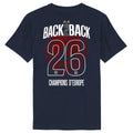 PSG Men's 2 Stars 2026 League Jersey Football Football Champions - 4XL Unisex