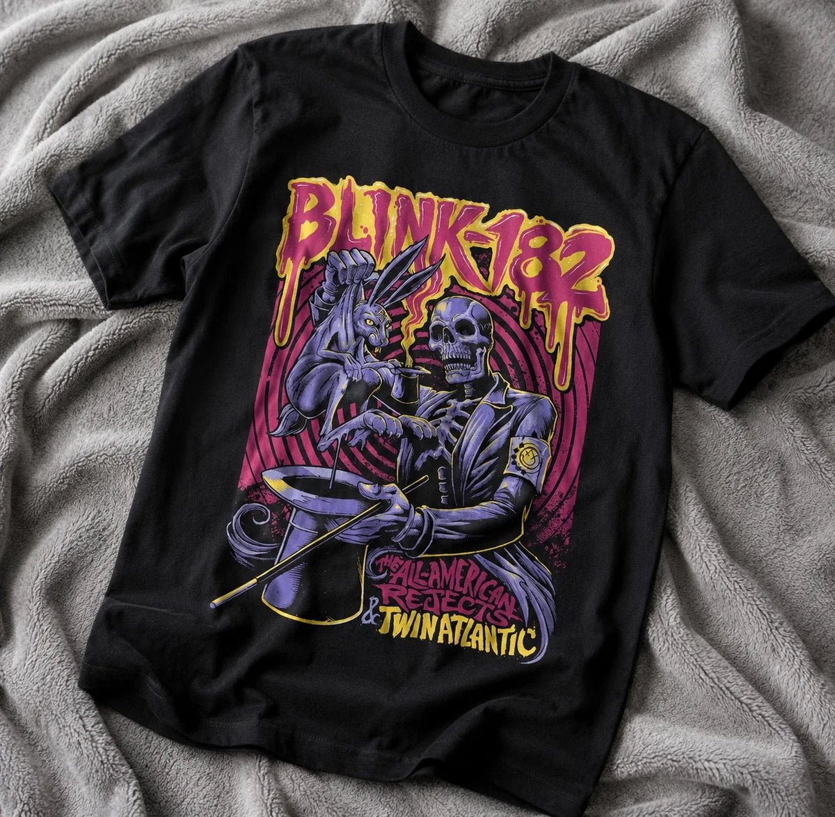 BLINK-182 Heavyweight 220GSM | Men’s Women’s Premium Regular 100% Cotton Unisex