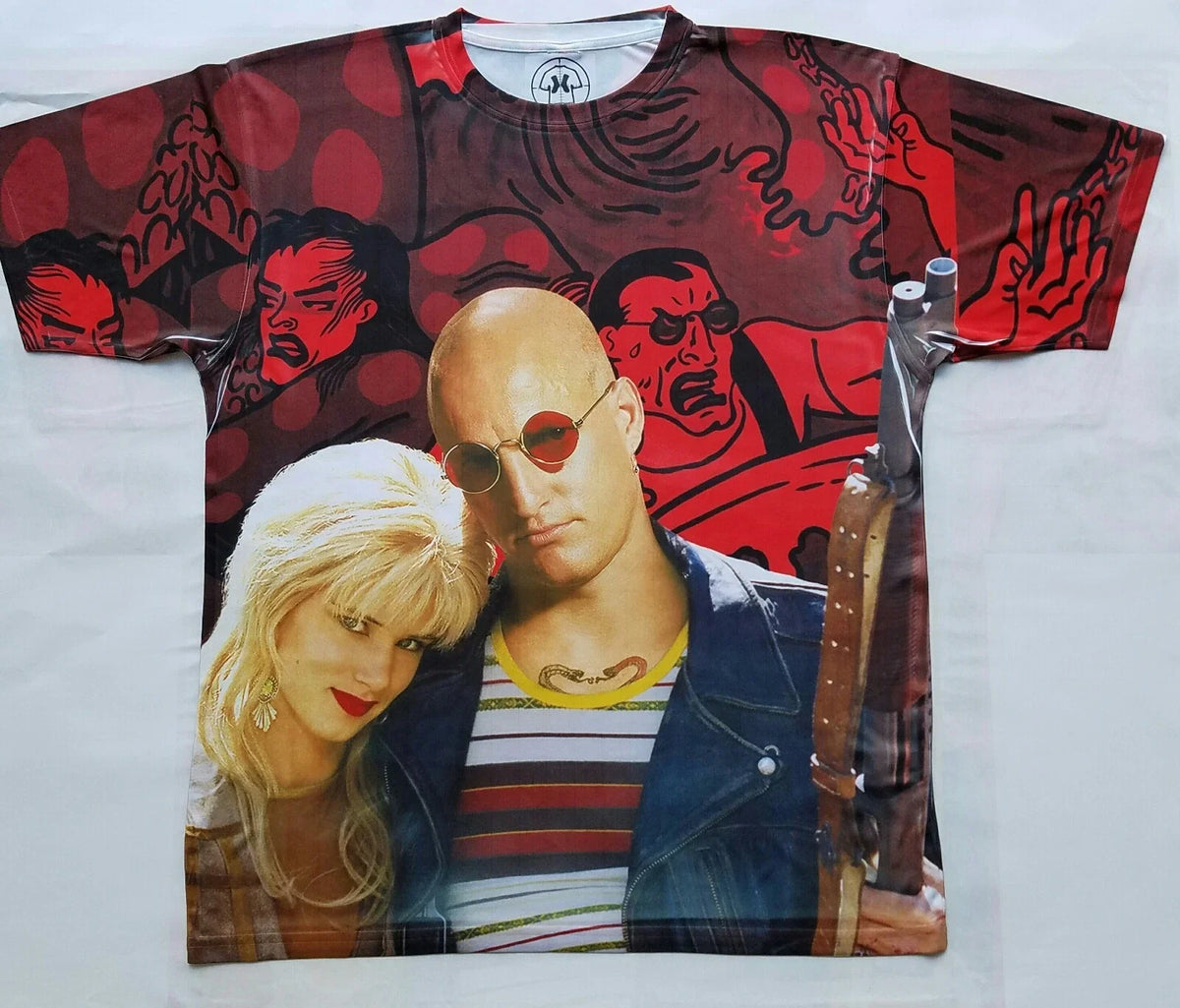 Natural born killers T shirt classic 90s movie micky mallory drugs trip Unisex