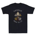 Roman Catholic since 33 AD Church Holy See Vintage Men's Short Sleeve Unisex