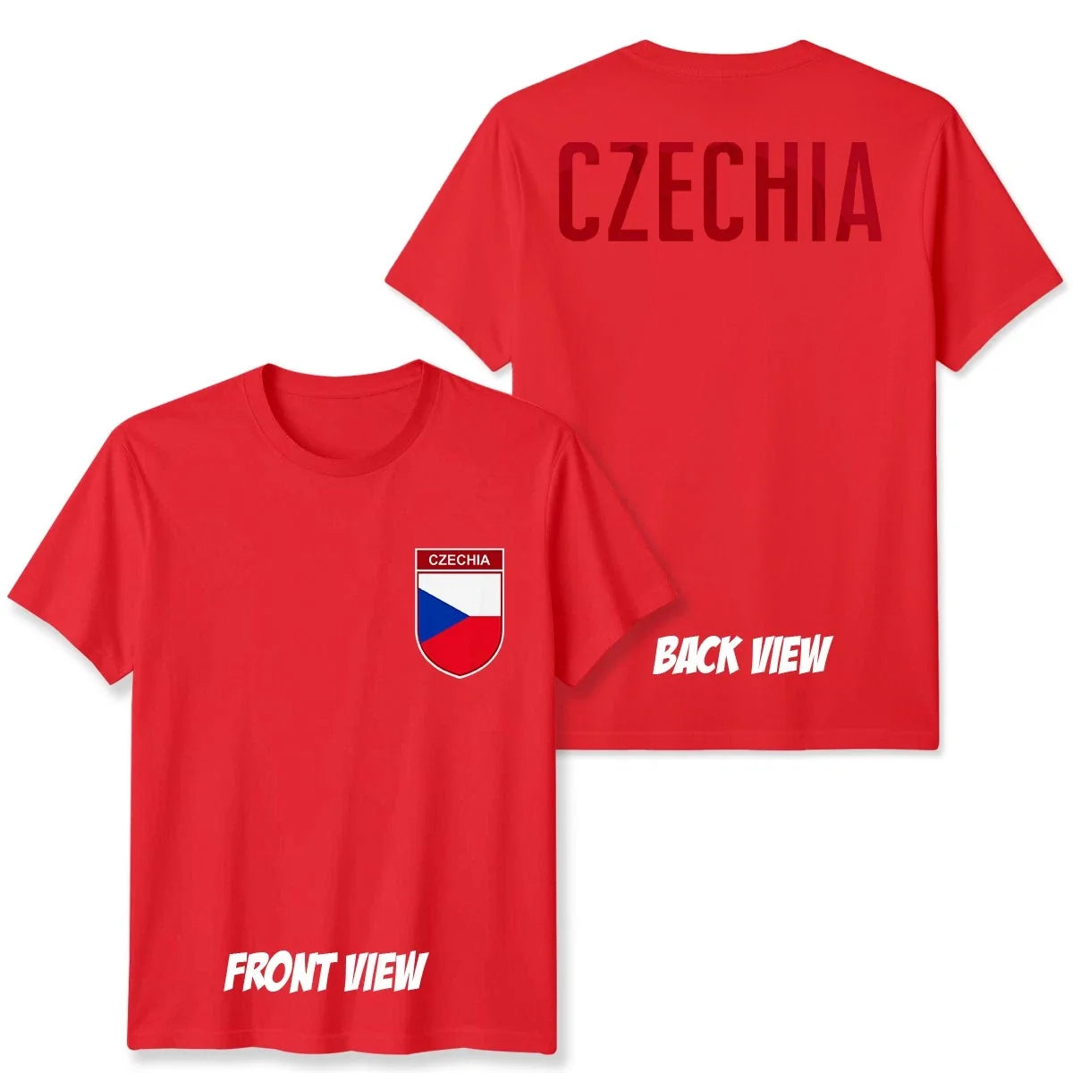 Czechia Football Unisex Kids Country Pride Soccer Tee #WC Unisex