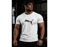 Men’s Y2K Leopard Graphic Oversized Streetwear Casual Fitness Tee Unisex