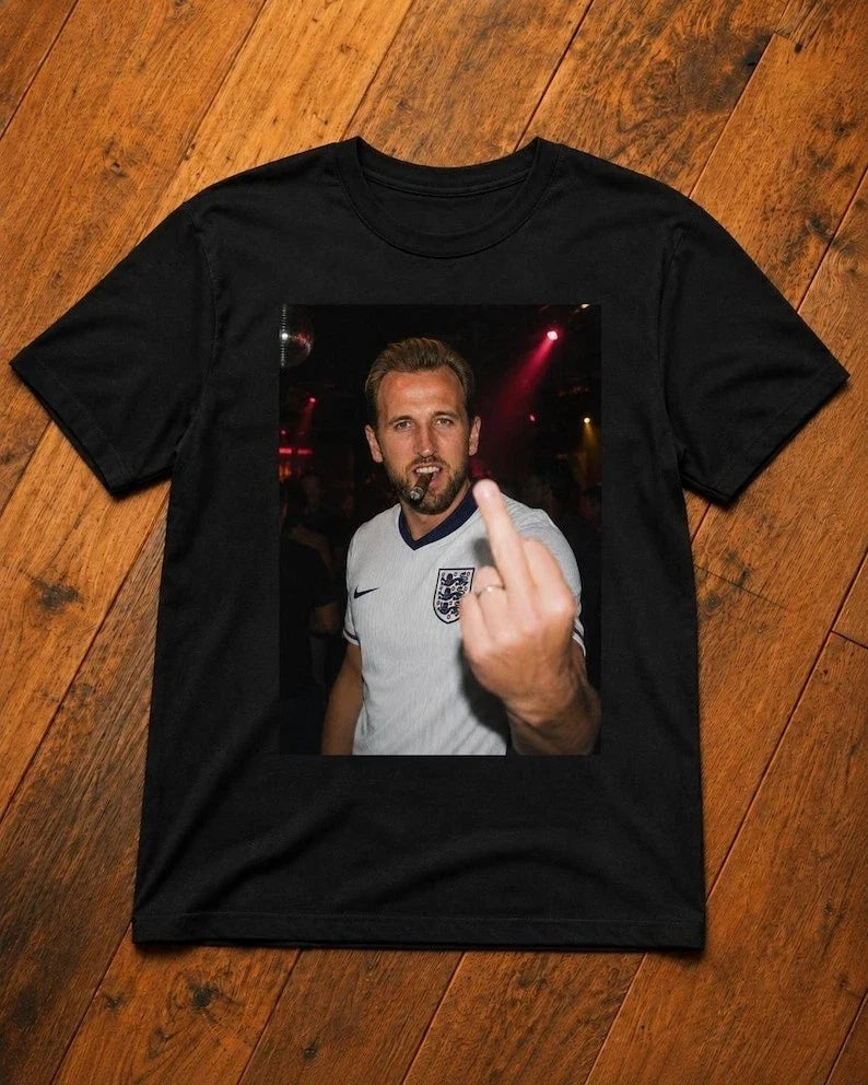 England Football Pub Harry Kane Inspired Supporter Tee Funny Match Day Unisex