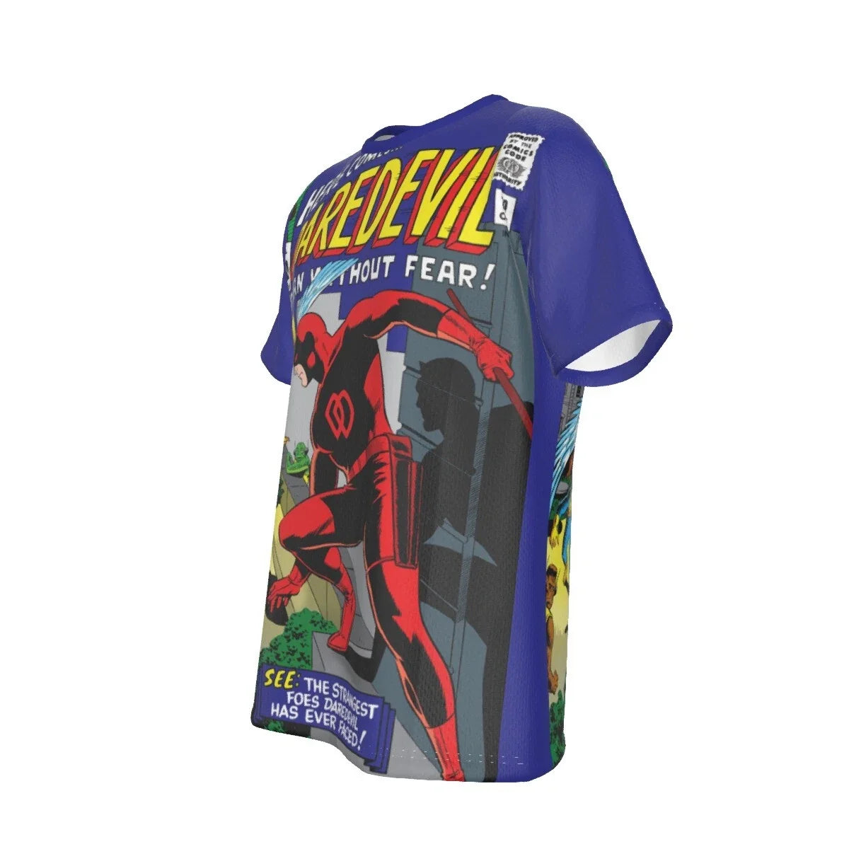 DAREDEVIL 10 ALL OVER PRINT SHIRT - WALLY WOOD COVER Unisex