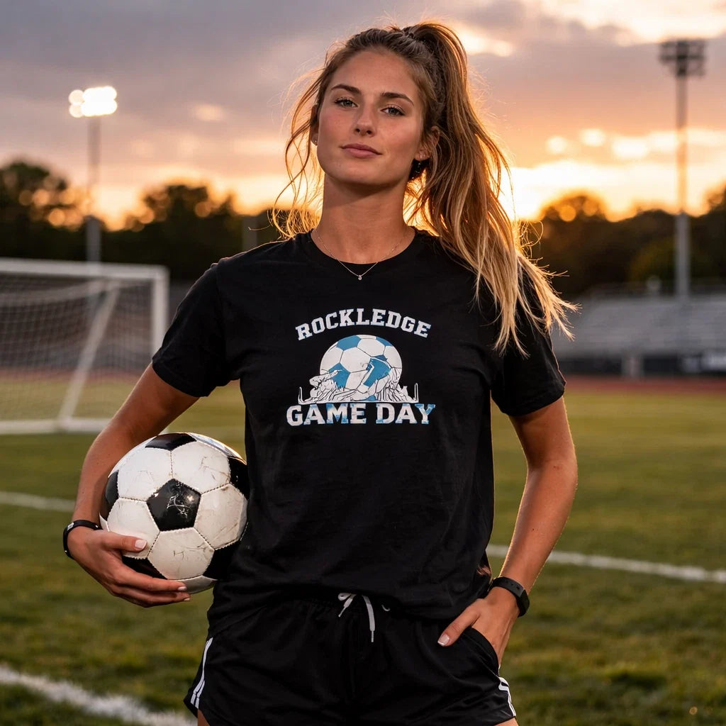 Bambi Soccer Team T Shirt Med - Rockledge Game Day School Florida Player Sports Unisex