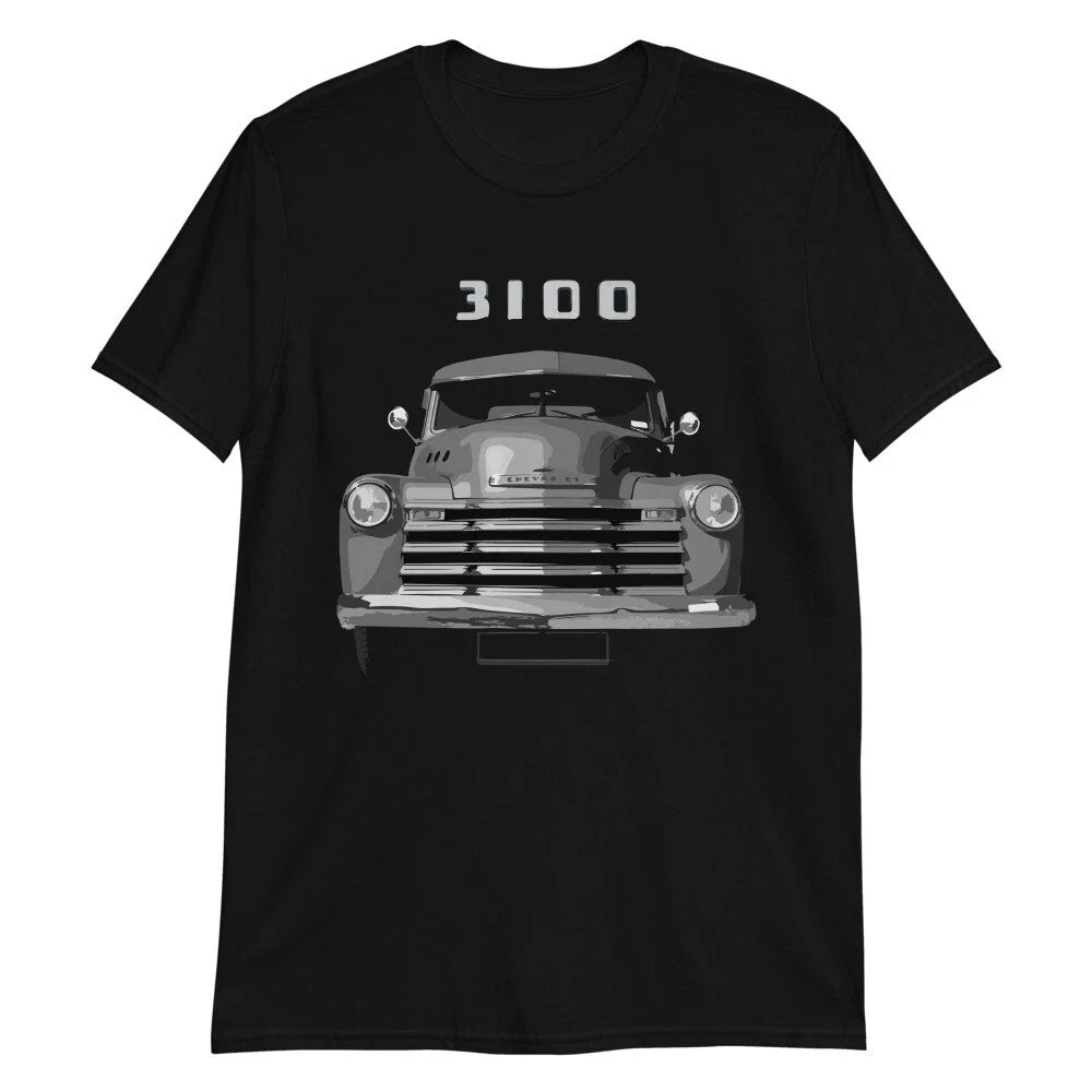 1952 Chevy 3100 Pickup Antique Truck Short-Sleeve Unisex