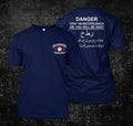 Blackwater templar knight danger shot - Custom Men's Back and front Tee Unisex