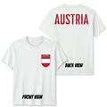 Austria Football Unisex Kids Country Pride Soccer Tee #WC Unisex