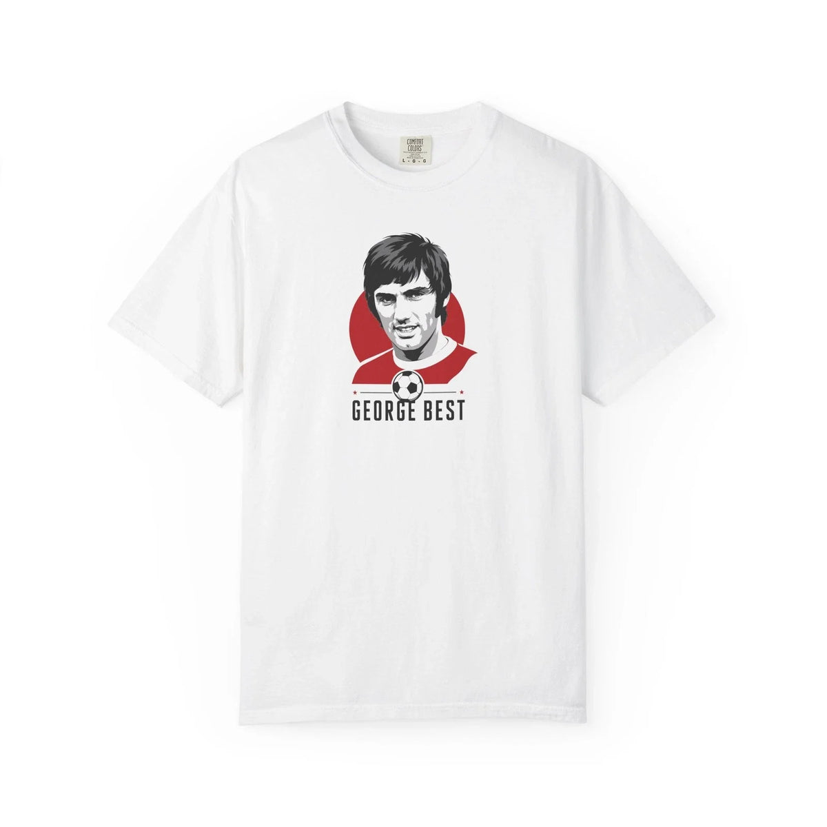 George Best Vintage Football Shirt Retro Soccer Legend Graphic Tee Unisex