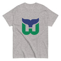 VINTAGE HARTFORD WHALERS UNISEX CLASSIC TEE NEW ENGLAND NHL HURRICANES Unisex