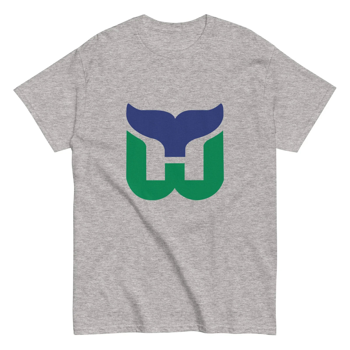 VINTAGE HARTFORD WHALERS UNISEX CLASSIC TEE NEW ENGLAND NHL HURRICANES Unisex