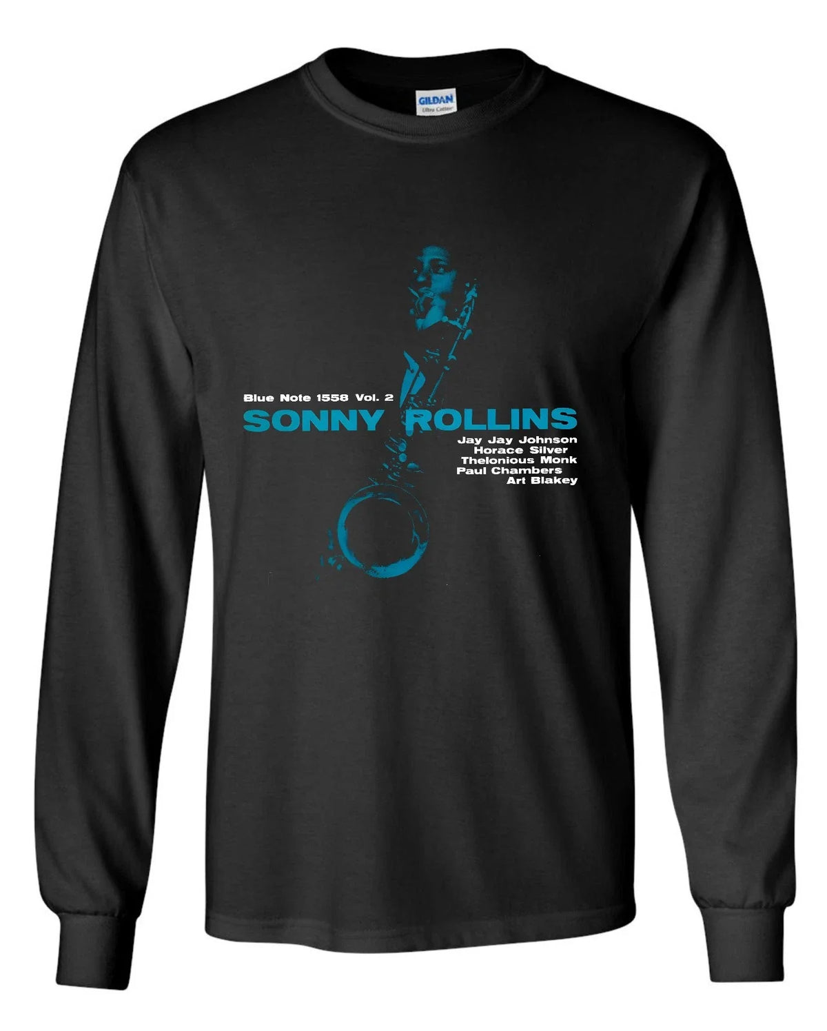 Sonny Rollins long sleeve - Blue Note 1558 Jazz Music, Art Blakey Unisex