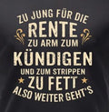 Funny Mens Stripping Too Fat Sayings Shirts Men Gifts Unisex
