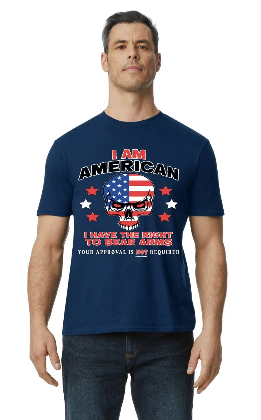 I'm a American I have the Right to bare Arms , Gun Supporter, Patriotic Unisex