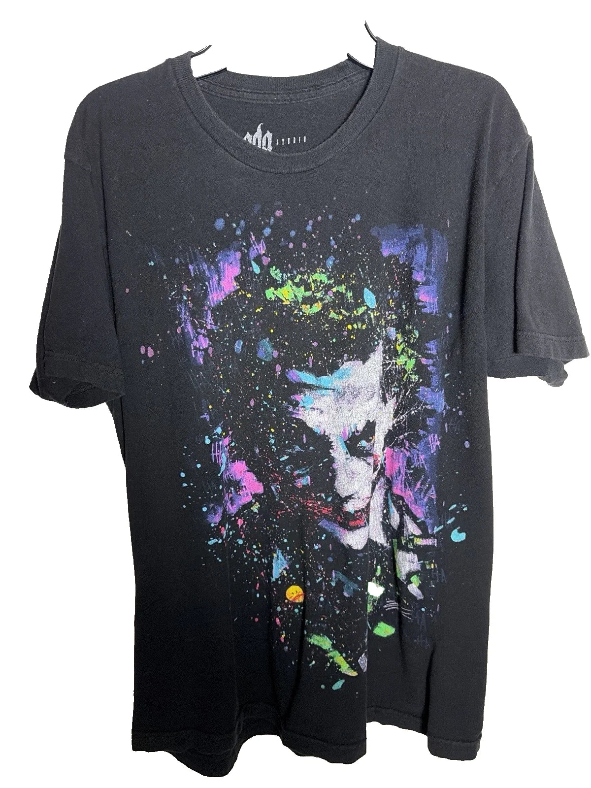 Stephen Fishwick Icons Art Graphic T Shirt Mens Large Black Get Down Art Unisex