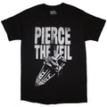 Pierce The Veil Big Text Band Official New Black Unisex