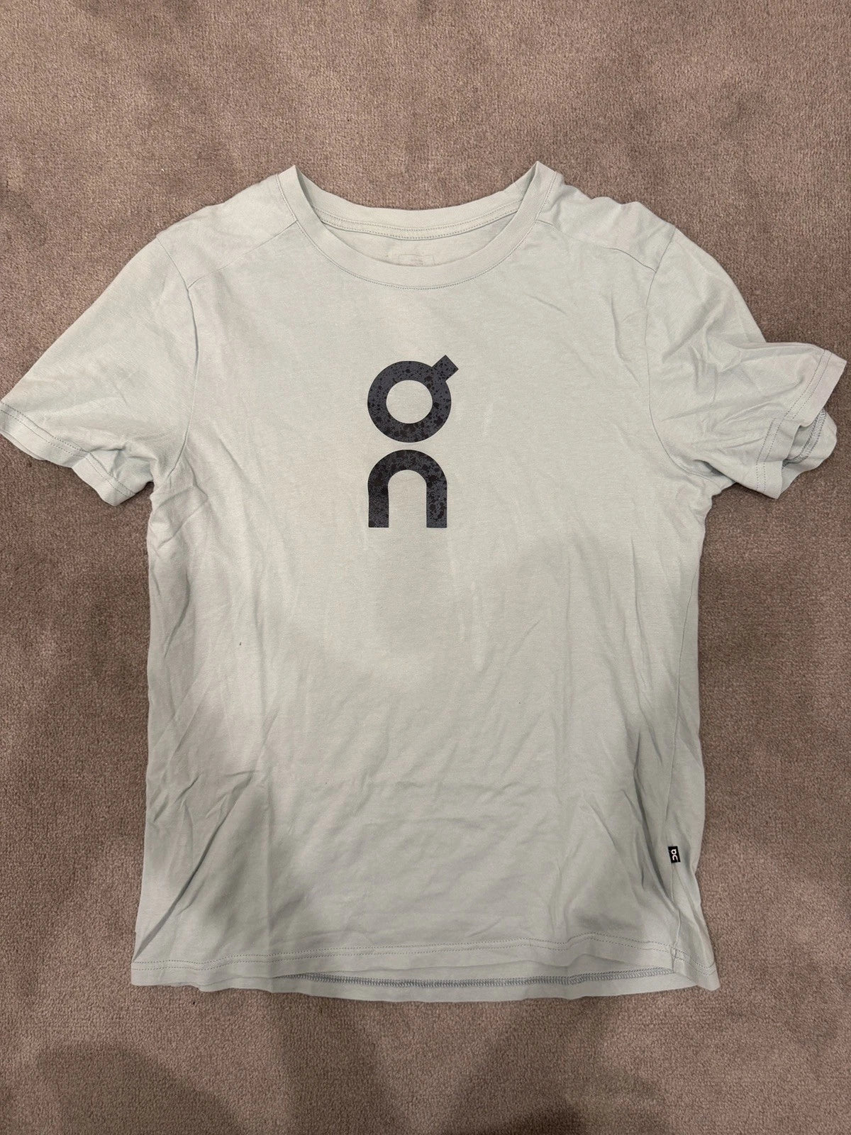 Simple On Running teal shirt Unisex