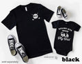 Daddy and Me Shirts First Father's Day Gifts Dad and Son Matching Dad Baby Shirt Unisex