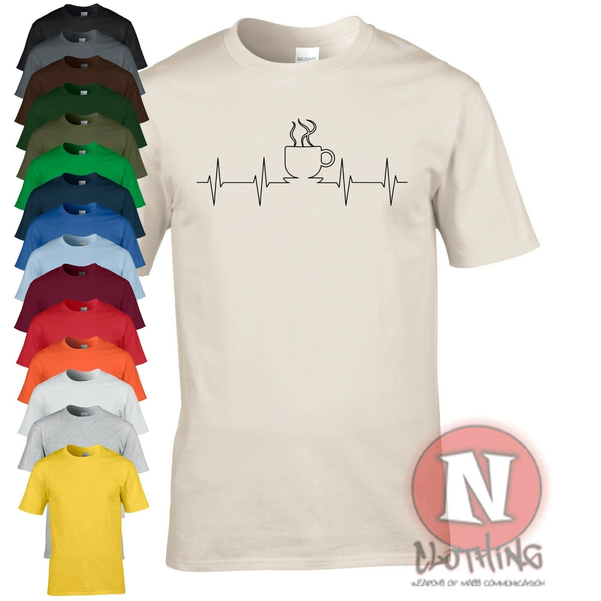 Coffee Shop Coffee Bean Coffee Barista Funny T-Shirt