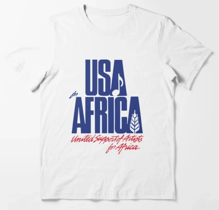 USA For Africa We Are The World T shirt - Premium Quality Unisex
