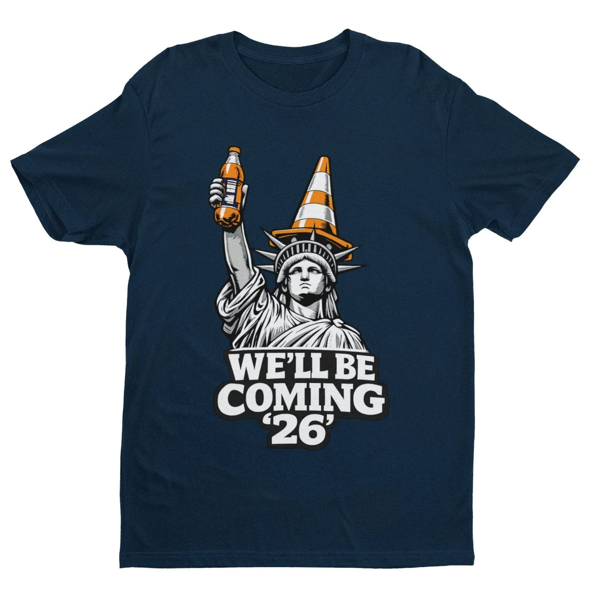 Scotland 2026 World Cup T Shirt We'll Be Coming Football Fan Gift Tee Unisex