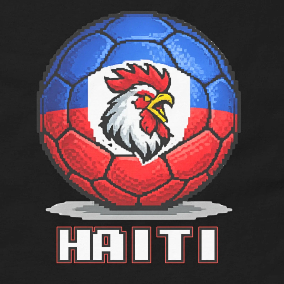 Haiti Soccer Shirt Retro Video Game Football Fan Tee 2026 Tournament Cup Unisex