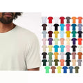 Bella + Canvas Unisex Jersey Crew Neck 3001-Casual Wear Plain Cotton Unisex