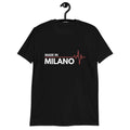 Made In Milano Italy Italia Place Of Birth Heartbeat Classic Unisex