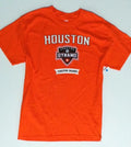 mens HOUSTON DYNAMO Forever Orange SHIRT nwot Large L hockey team Unisex