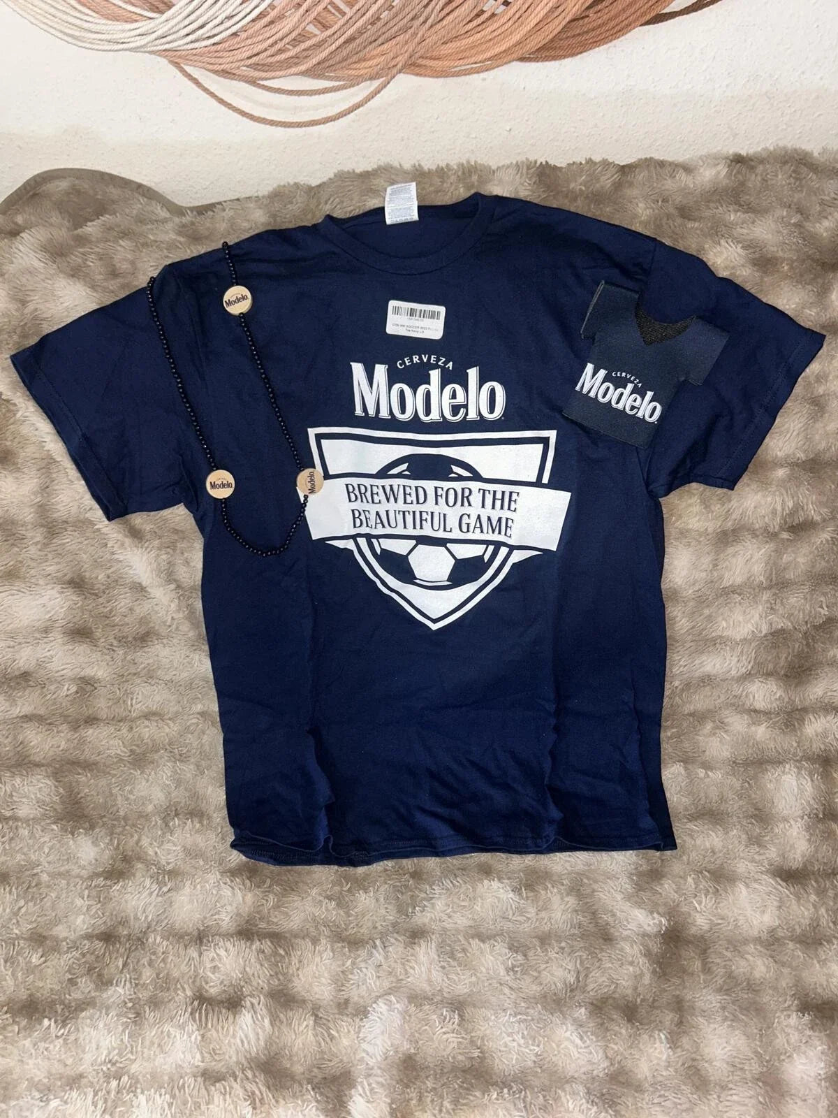 Modelo Soccer Shirt Large Coozie Beads Bundle Futbol Free Shippin World Cup 2026 Unisex