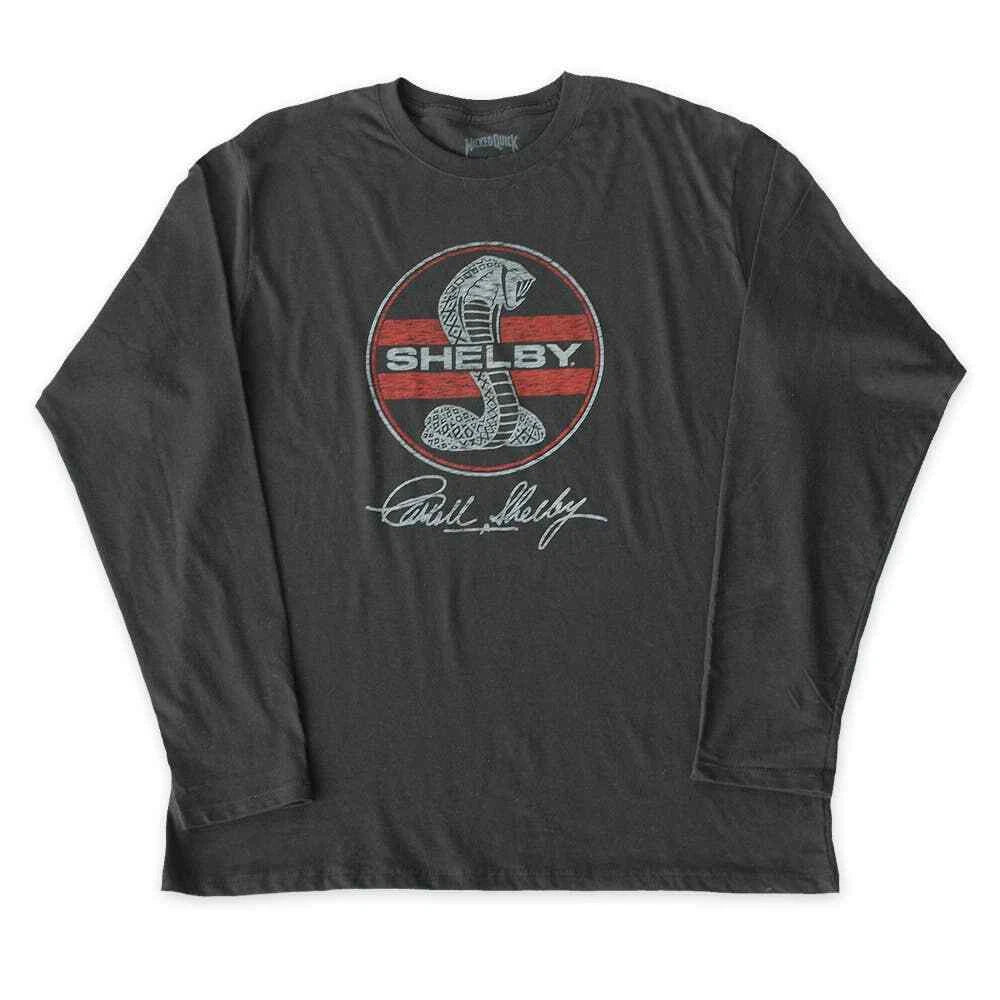 Premium Black Carroll Shelby Cobra Long Sleeve by Wicked Quick Unisex