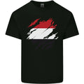 Torn Yemen Flag Yemeni Day Football Mens Light Cotton Unisex