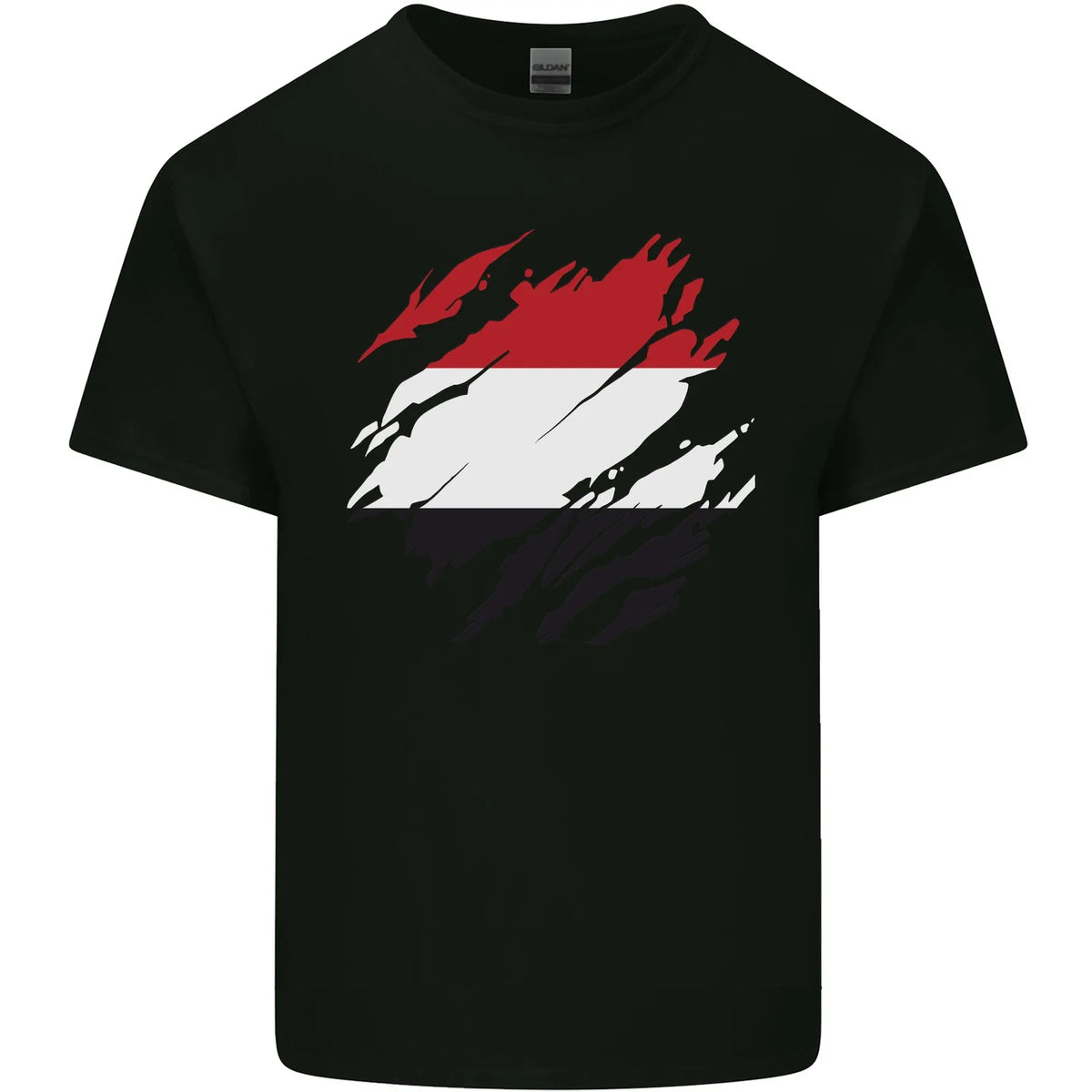 Torn Yemen Flag Yemeni Day Football Mens Light Cotton Unisex