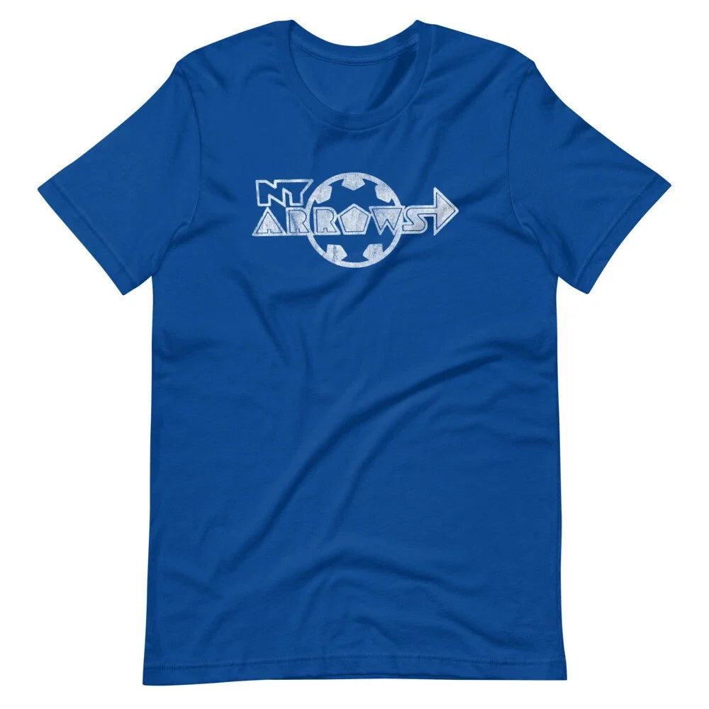 NY ARROWS MISL Indoor Soccer Team New York Shirt Short-Sleeve Unisex Unisex