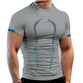 Men T Shirt Stylish Breathable Tee For Gym Casual Wear Unisex