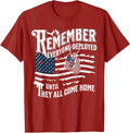 RED Remember Everyone Deployed Red Friday Military Support Unisex