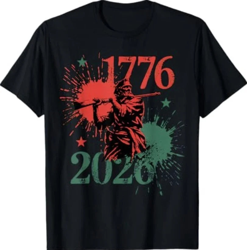Patriotic 1776 2026 American Freedom - Modern 250 America Unisex