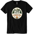 Campfire Graphic Casual T Shirt Unisex