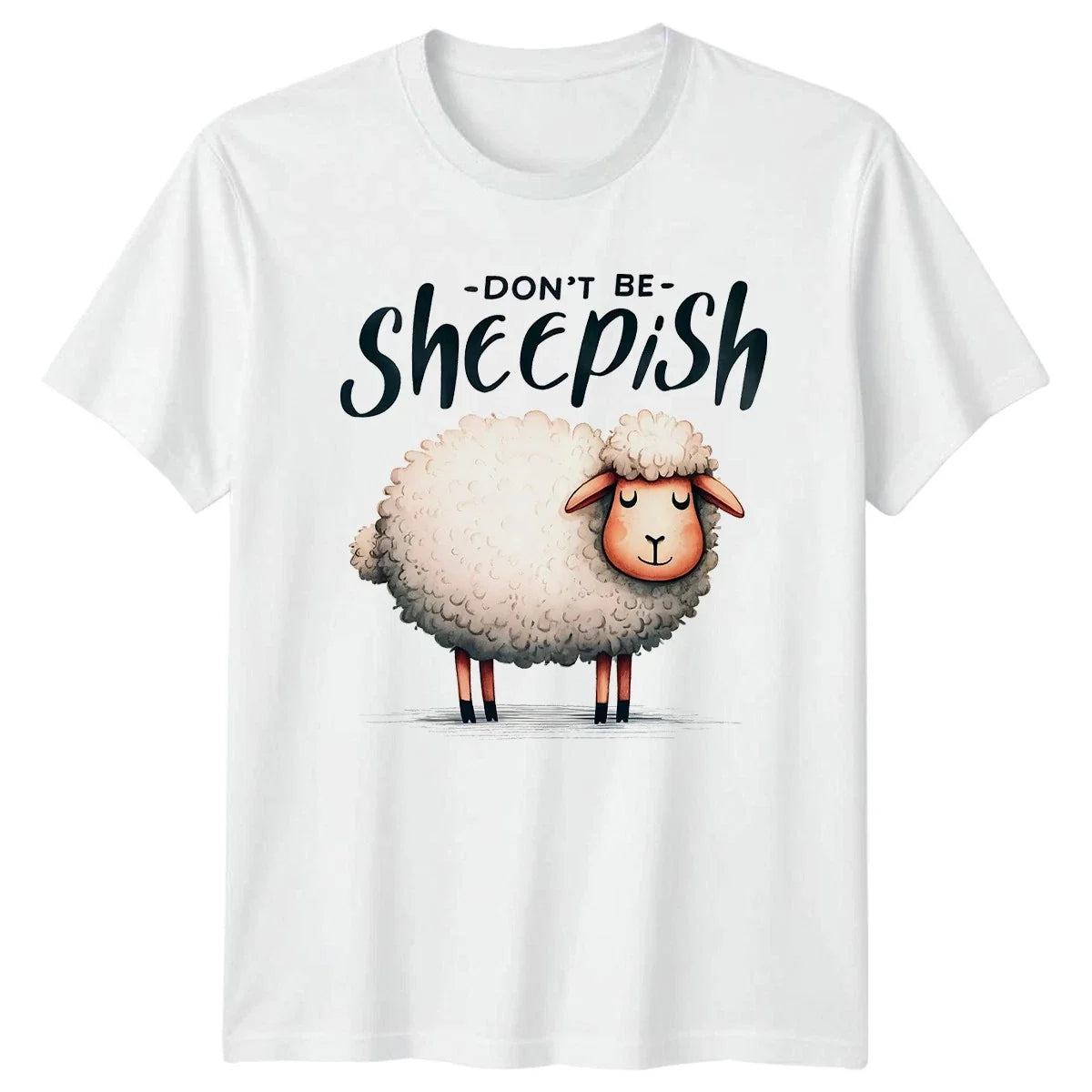 Dont Be Sheepish Sheep Animals Birthday Gift For Him And Her Unisex