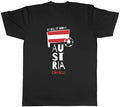 Personalised Austria Footall Mens Bring it Home Soccer Fan Supporter Tee Unisex