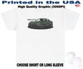 DigiRods Ford Bullitt Edition Mustang GT 2019 Model Cartoon Car White T Shirt Unisex