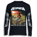 Helloween - Walls Of Jericho Long Sleeve Black Judas Priest Unisex