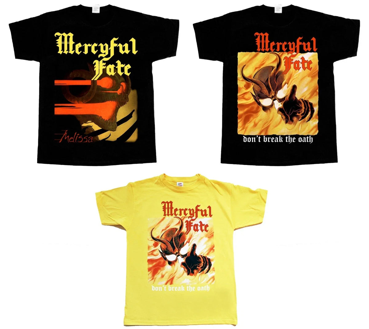 MERCYFUL FATE MELISSA DON'T BREAK THE OATH NEW BLACK S - 5XL Unisex