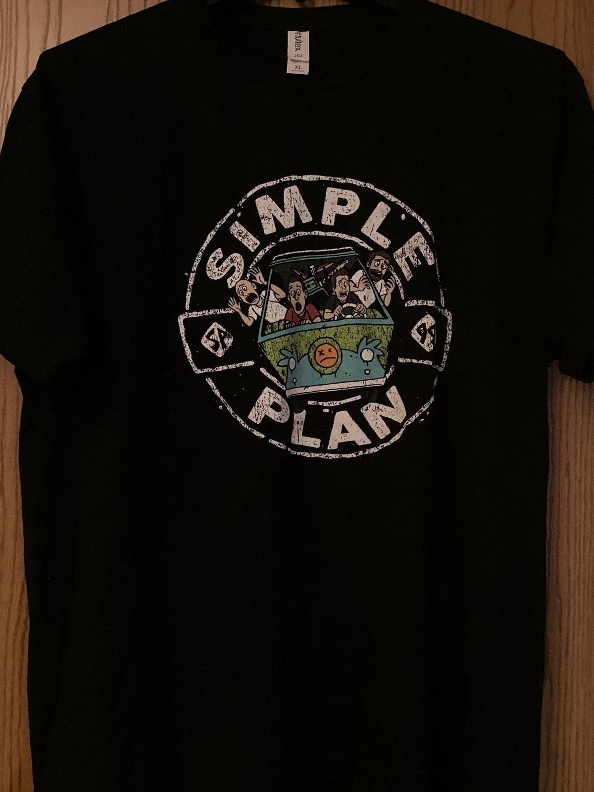 Simple Plan - “Bigger Than You Think!” Tour 2025 - Black Shirt - 2 Sided - XL Unisex