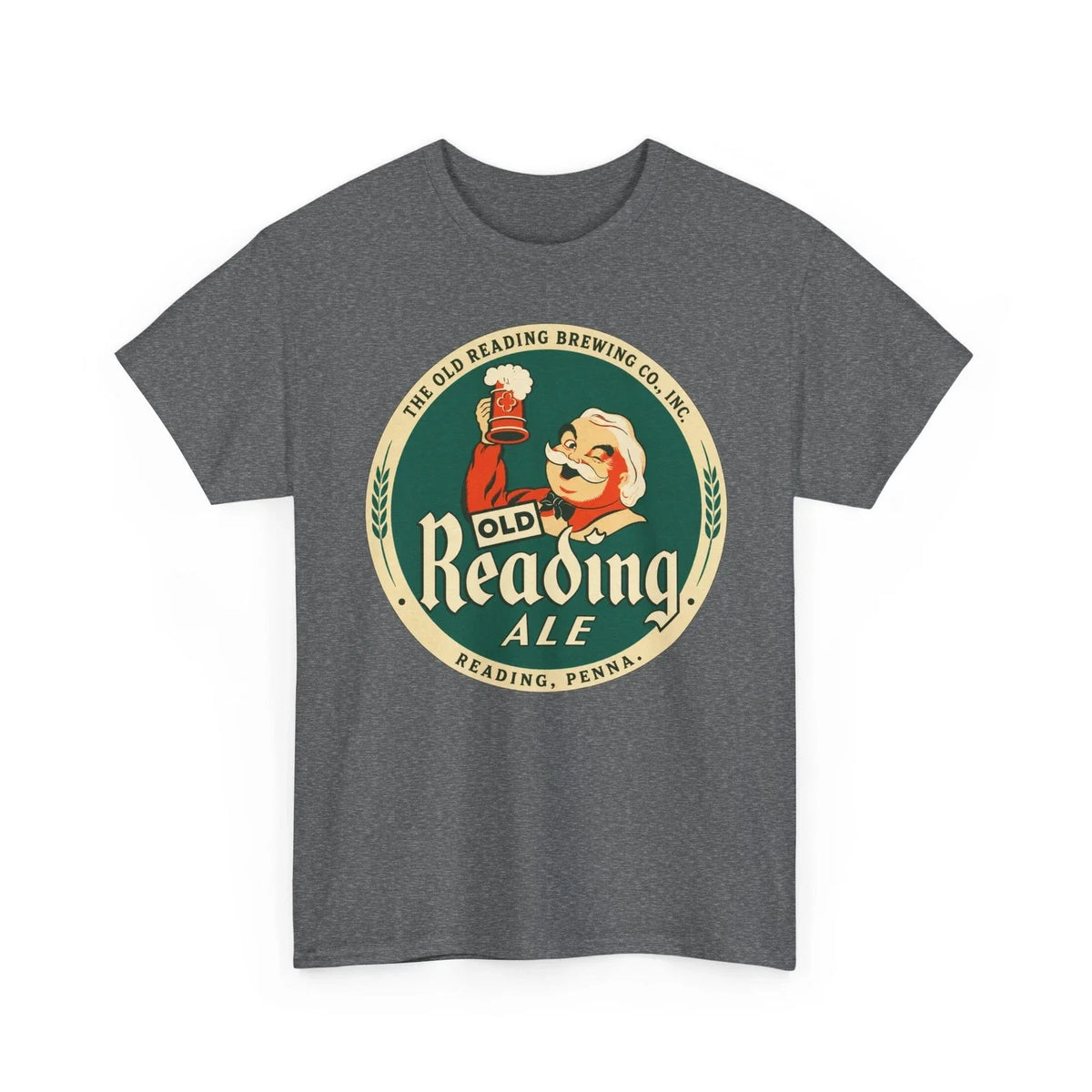 Old Reading Brewing Co. Pennsylvania Old Reading Ale 1930s Retro Beer Unisex
