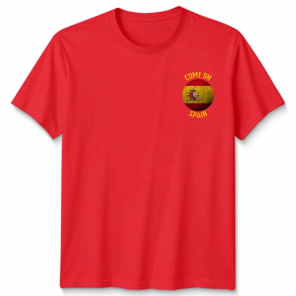 Come On Spain Football Unisex Kids Country Pride Soccer Tee #WC Unisex