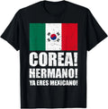 Mexico South Korea Soccer Chant Flag Shirt Korean Brother Unisex